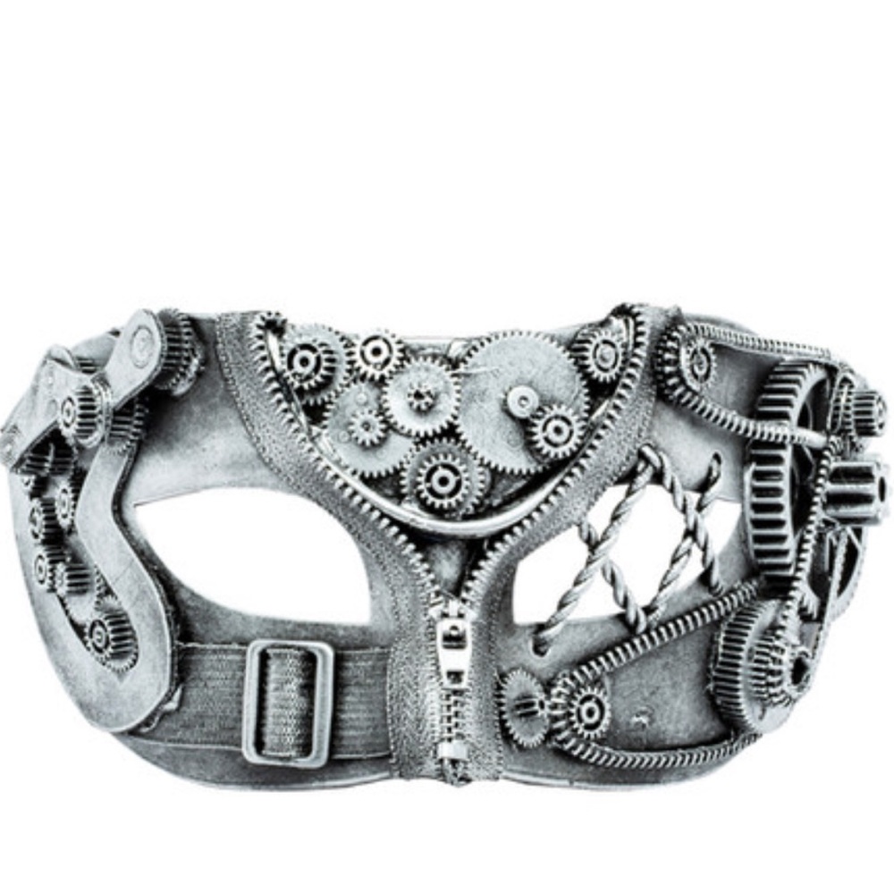 NWT Masqarae Industrial Steampunk Eye Mask Halloween Masquerade Carnivale